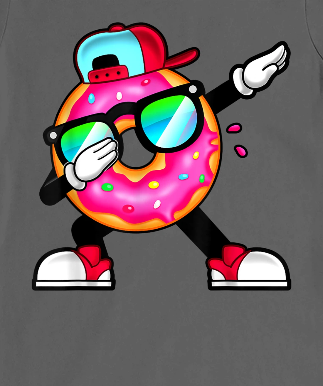 Male Dabbing Donut Mom Donut Squad T-Shirt, Kid T-Shirt and Women T-Shirt