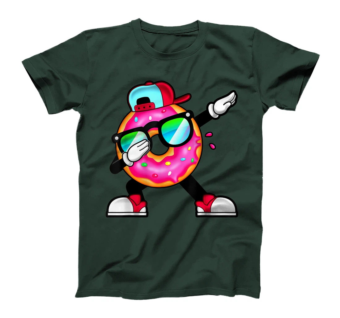Male Dabbing Donut Mom Donut Squad T-Shirt, Kid T-Shirt and Women T-Shirt