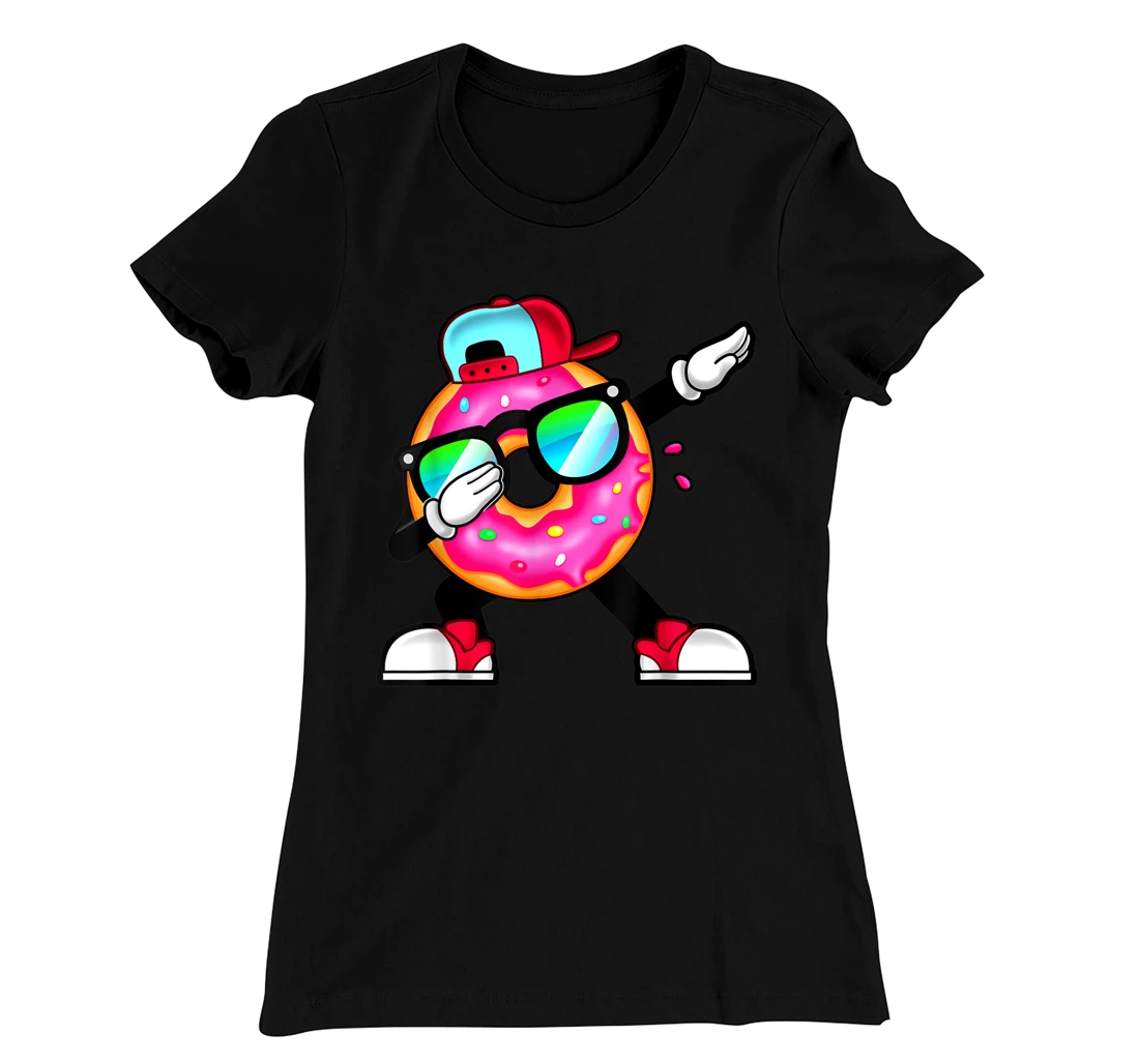 Male Dabbing Donut Mom Donut Squad T-Shirt, Kid T-Shirt and Women T-Shirt