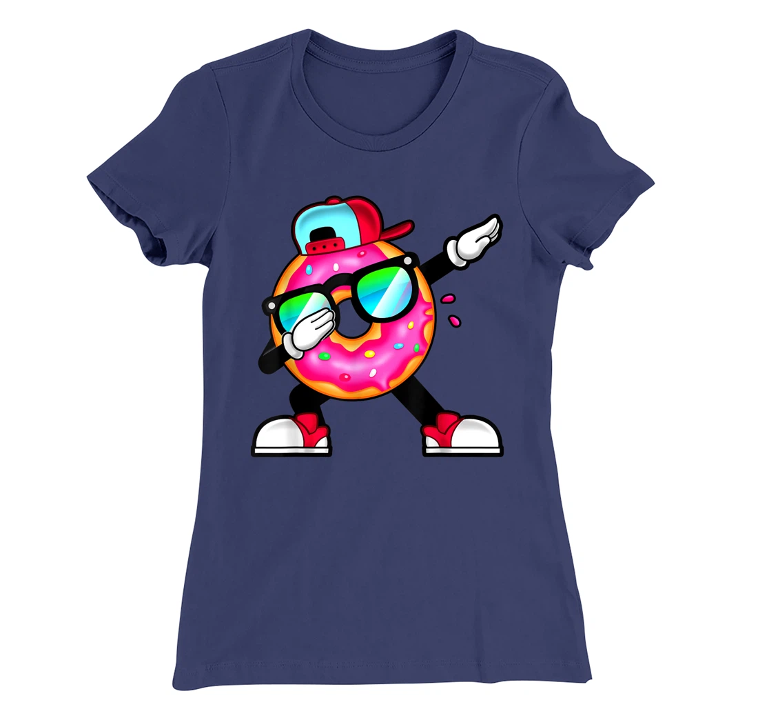 Male Dabbing Donut Mom Donut Squad T-Shirt, Kid T-Shirt and Women T-Shirt