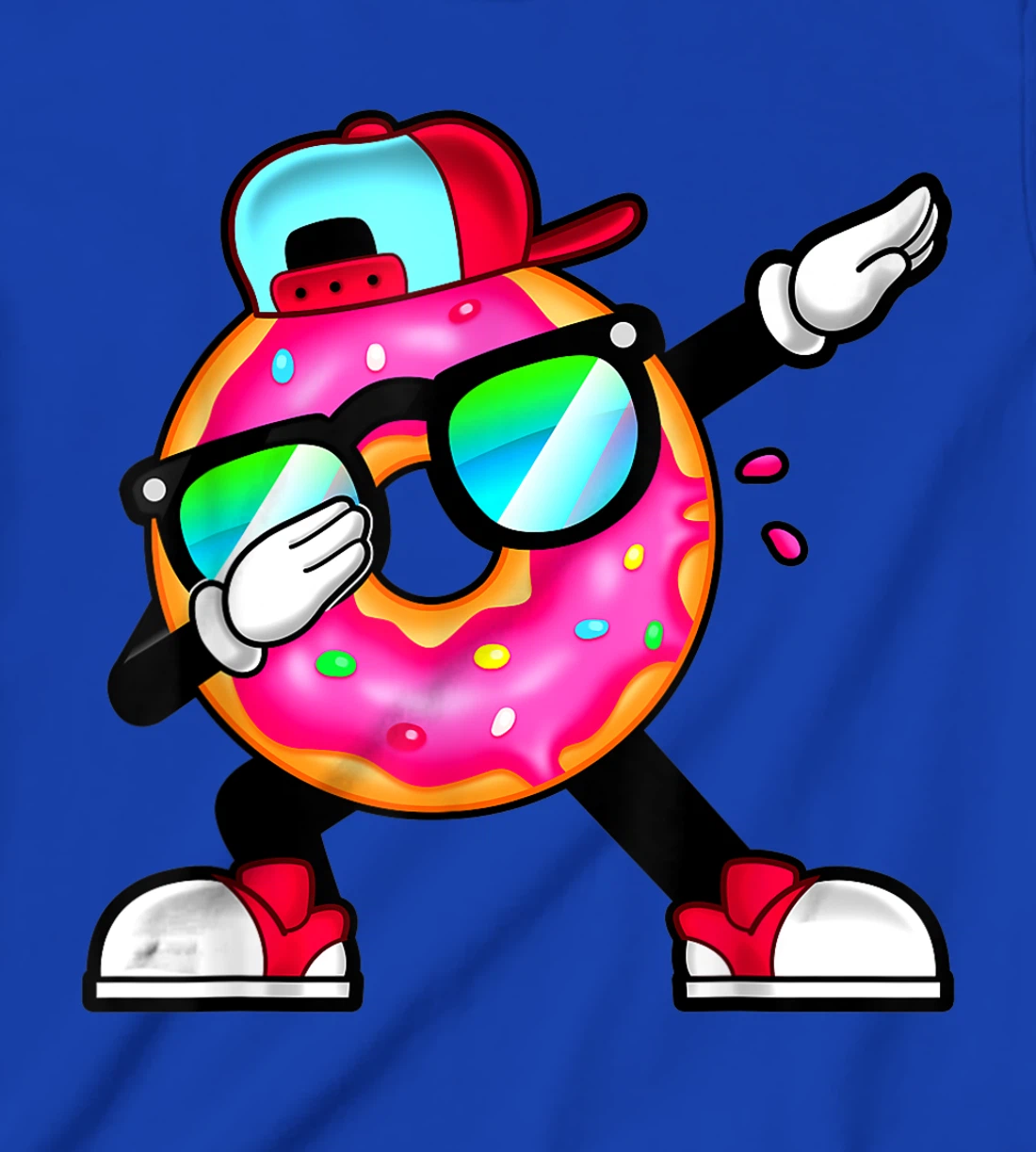 Male Dabbing Donut Mom Donut Squad T-Shirt, Kid T-Shirt and Women T-Shirt