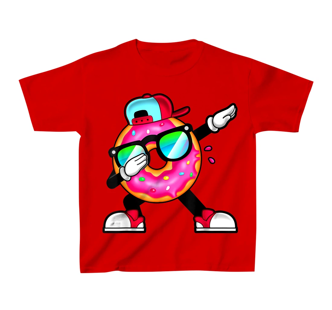 Male Dabbing Donut Mom Donut Squad T-Shirt, Kid T-Shirt and Women T-Shirt