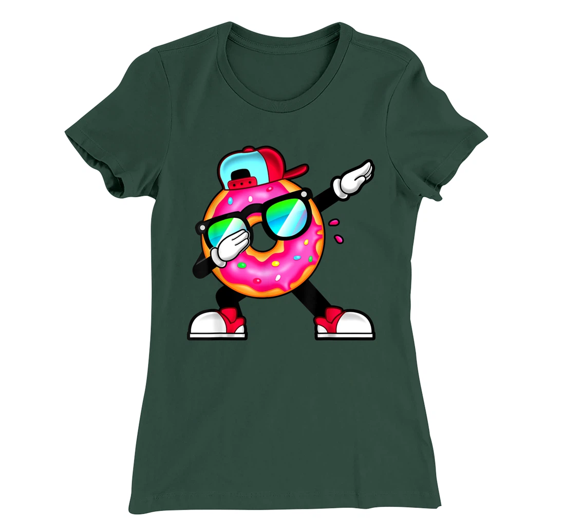 Male Dabbing Donut Mom Donut Squad T-Shirt, Kid T-Shirt and Women T-Shirt
