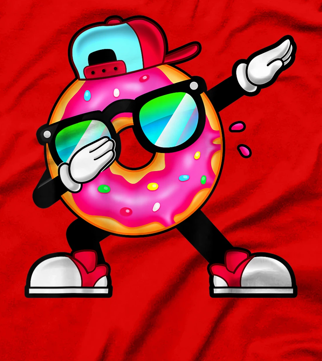 Male Dabbing Donut Mom Donut Squad T-Shirt, Kid T-Shirt and Women T-Shirt
