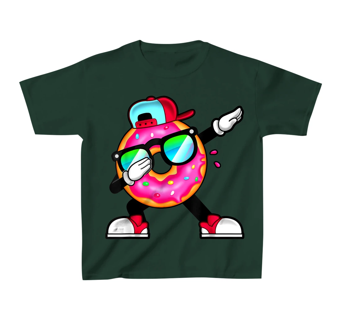 Male Dabbing Donut Mom Donut Squad T-Shirt, Kid T-Shirt and Women T-Shirt