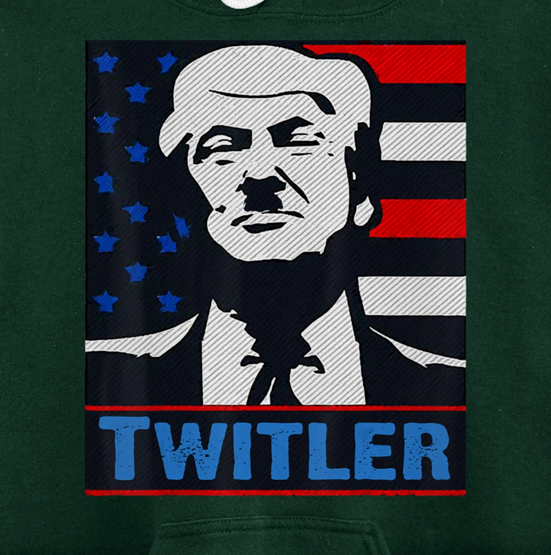 TWITLER T SHIRT Anti Trump Pullover Hoodie