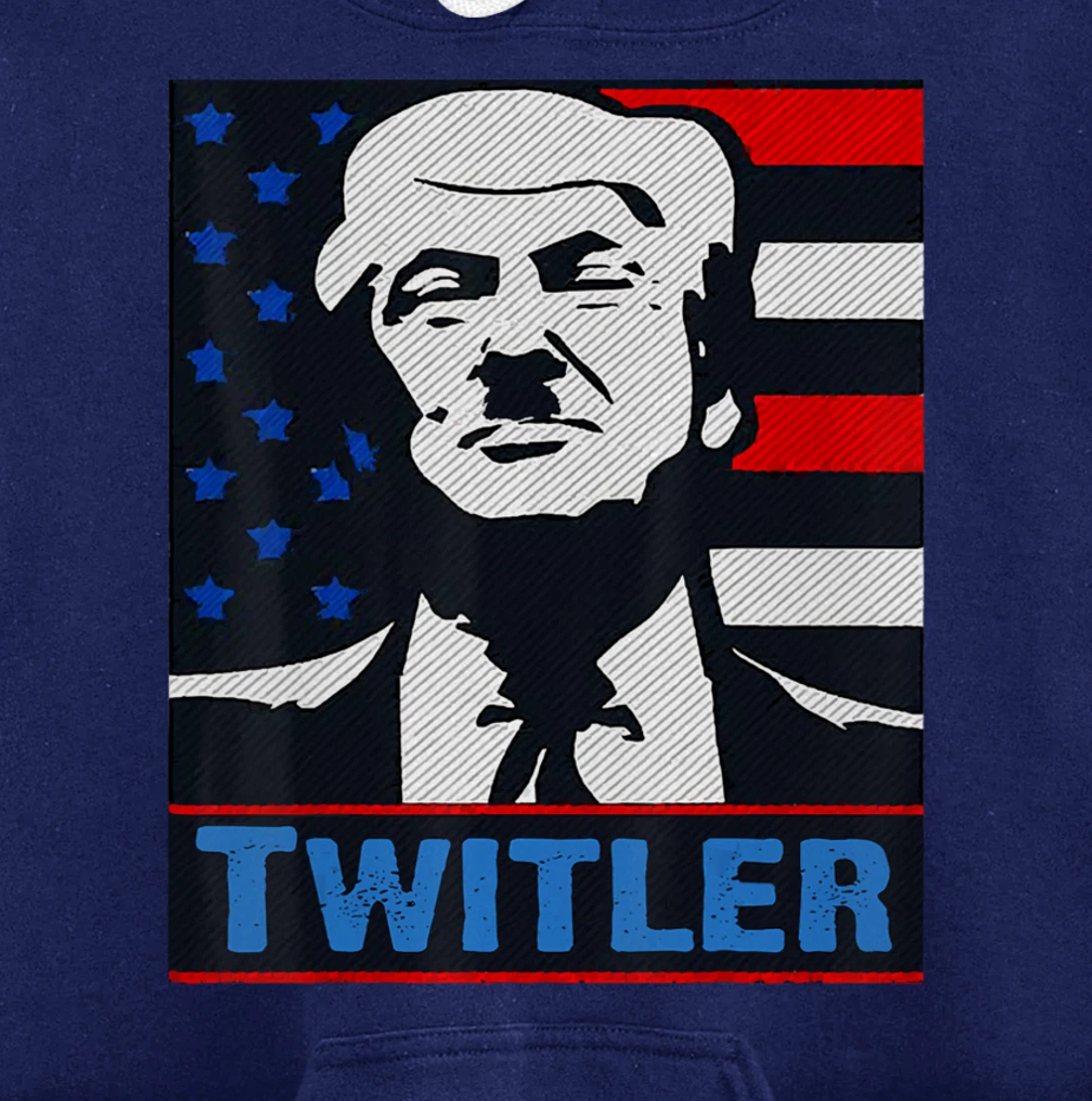 TWITLER T SHIRT Anti Trump Pullover Hoodie