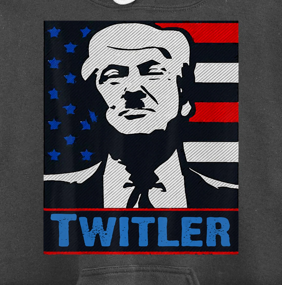TWITLER T SHIRT Anti Trump Pullover Hoodie