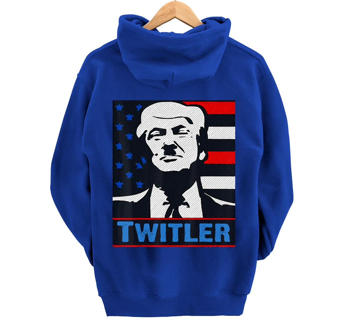 TWITLER T SHIRT Anti Trump Pullover Hoodie