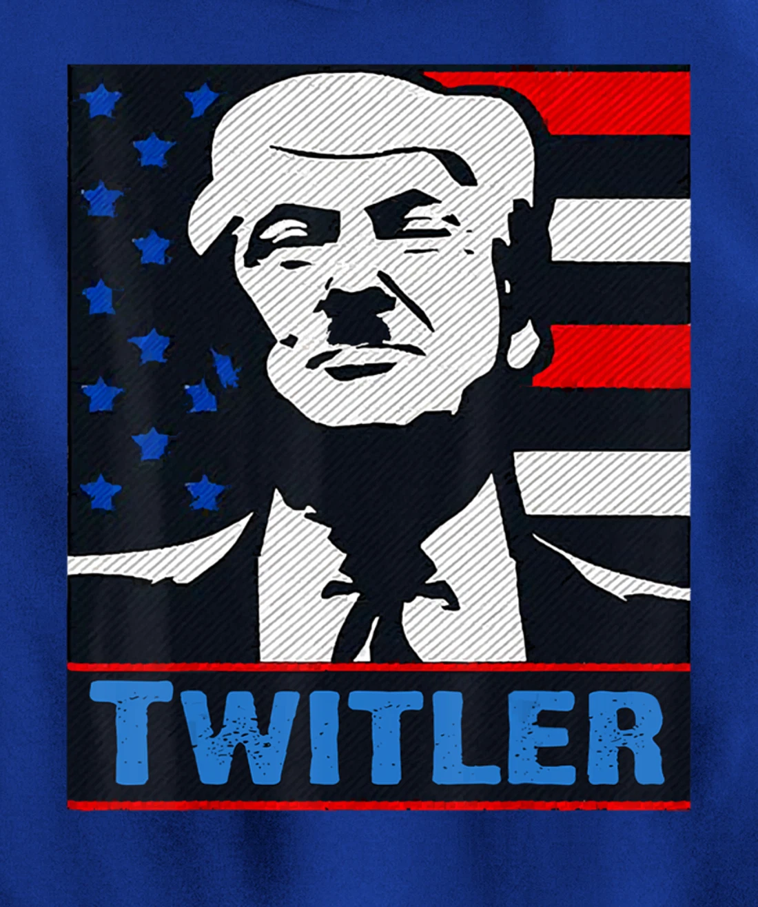 TWITLER T SHIRT Anti Trump Pullover Hoodie