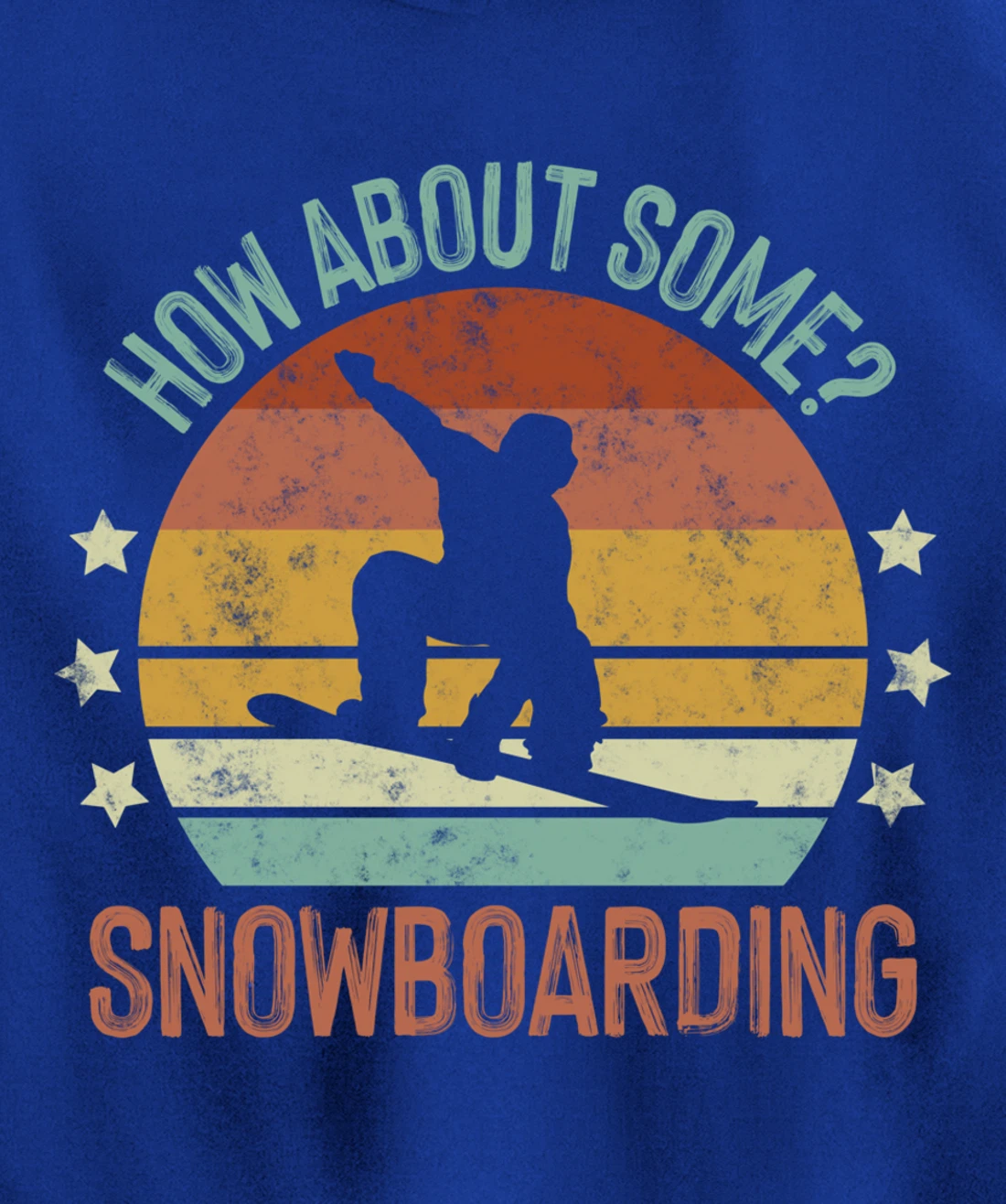 Snowboarding Is My Favorite Season Winter Ice Sports Retro Pullover Hoodie