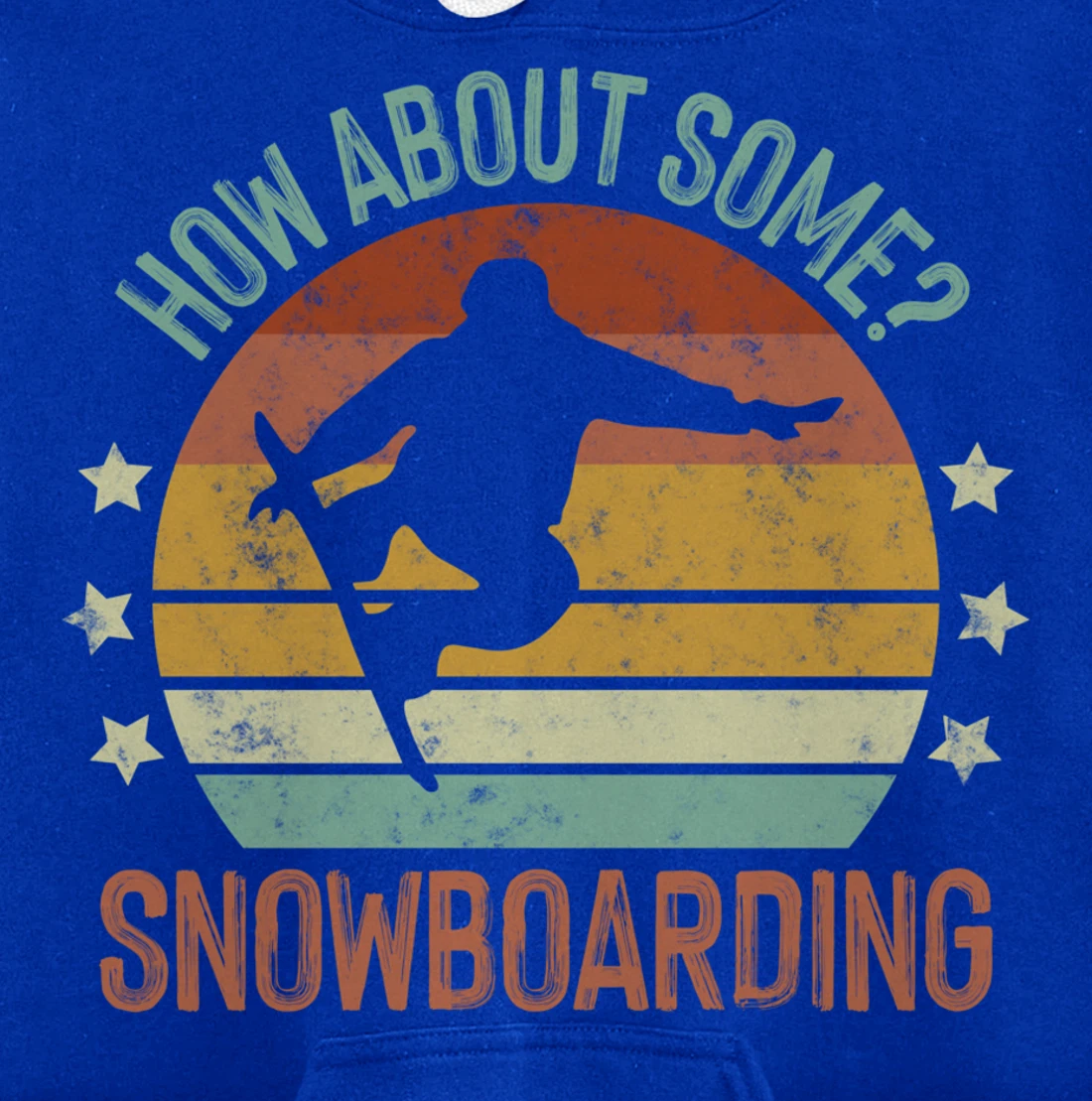 Snowboarding Is My Favorite Season Winter Ice Sports Retro Pullover Hoodie