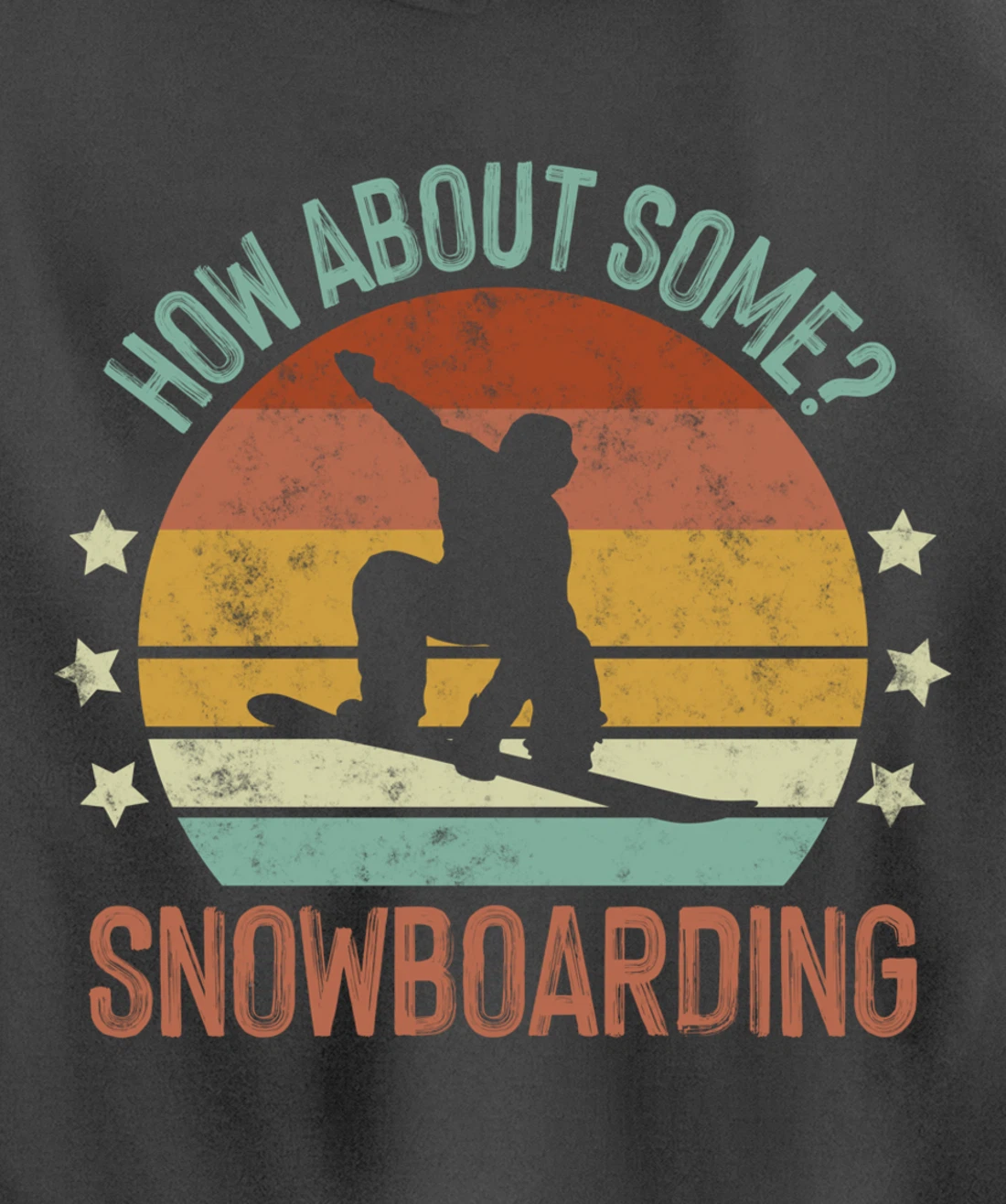 Snowboarding Is My Favorite Season Winter Ice Sports Retro Pullover Hoodie