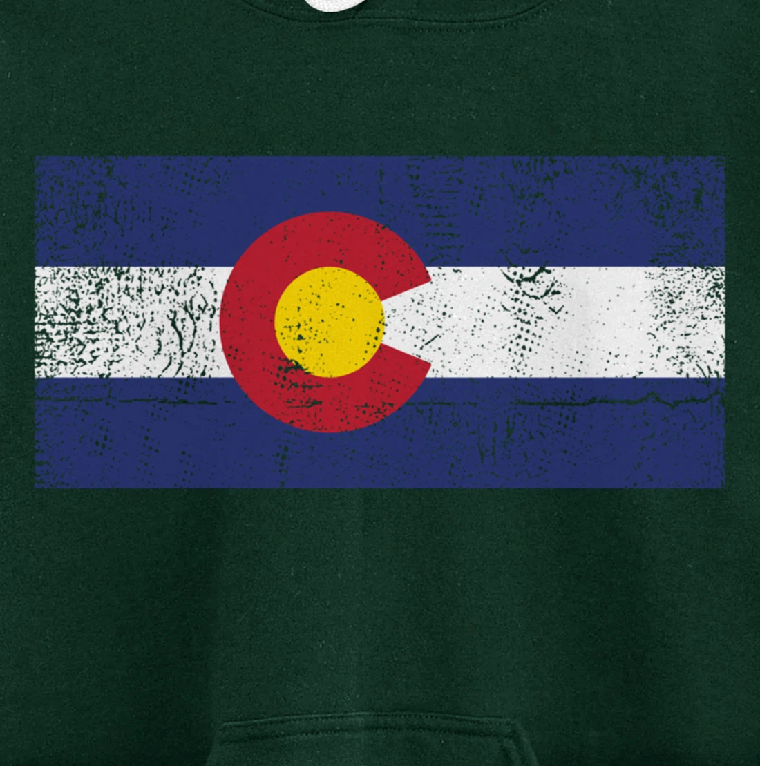 Colorado Flag Mountain State USA America Patriot Home Denver Pullover Hoodie