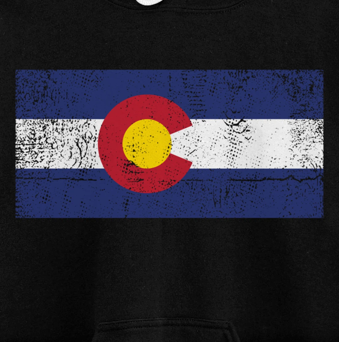 Colorado Flag Mountain State USA America Patriot Home Denver Pullover Hoodie