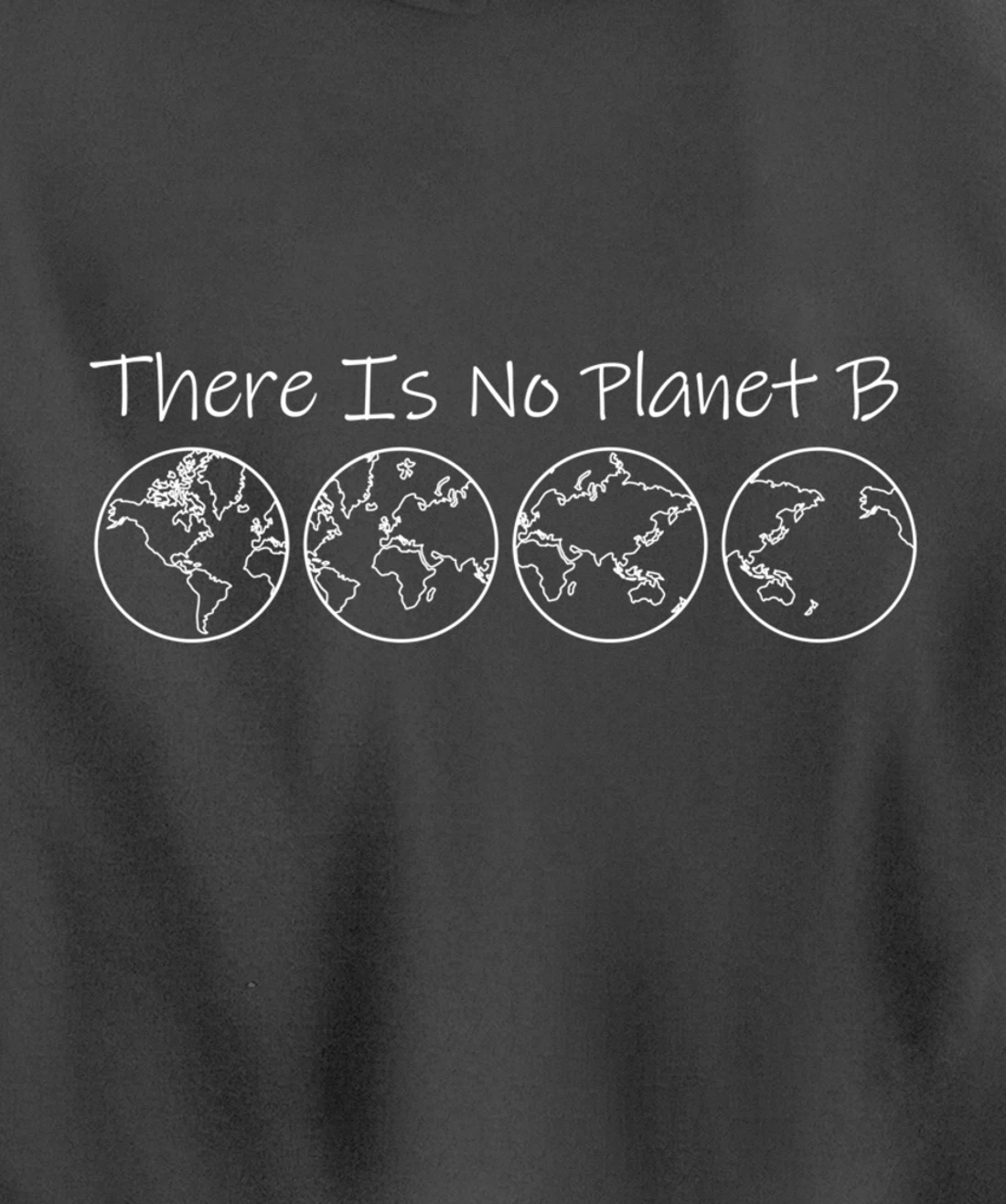 There is No Planet B Sustainability Pullover Hoodie
