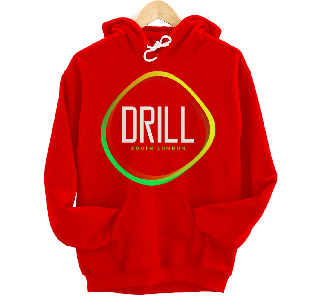 Drill Grime Rap Hip Hop Junglist Drum And Bass Pullover Hoodie