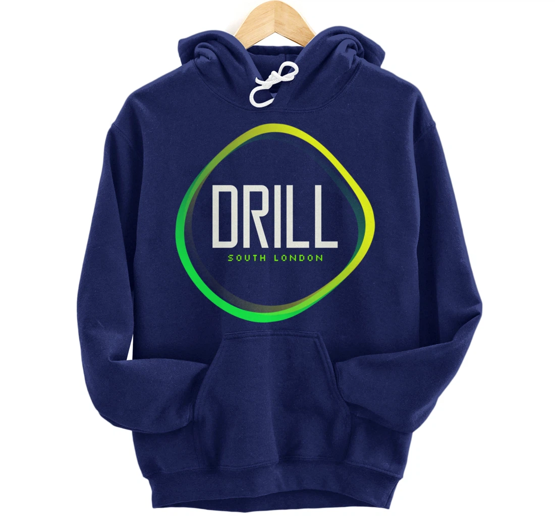 Drill Grime Rap Hip Hop Junglist Drum And Bass Pullover Hoodie