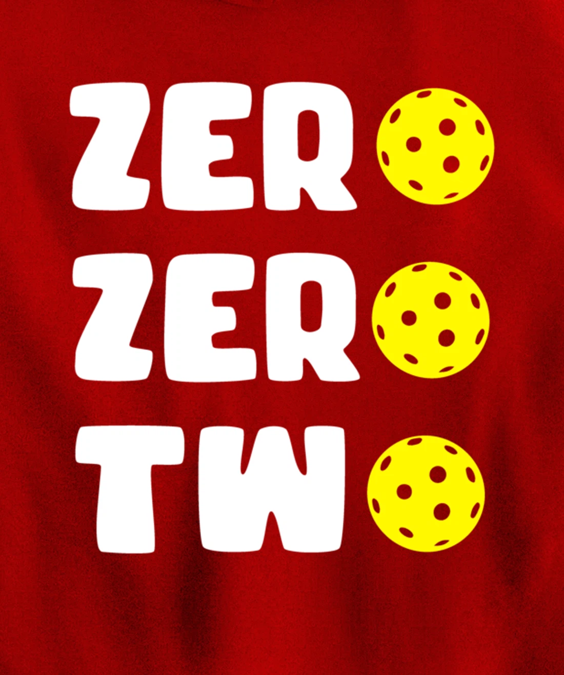 Zero Zero Two 002 Pickleball Dinking Paddleball Sport Lover Pullover Hoodie