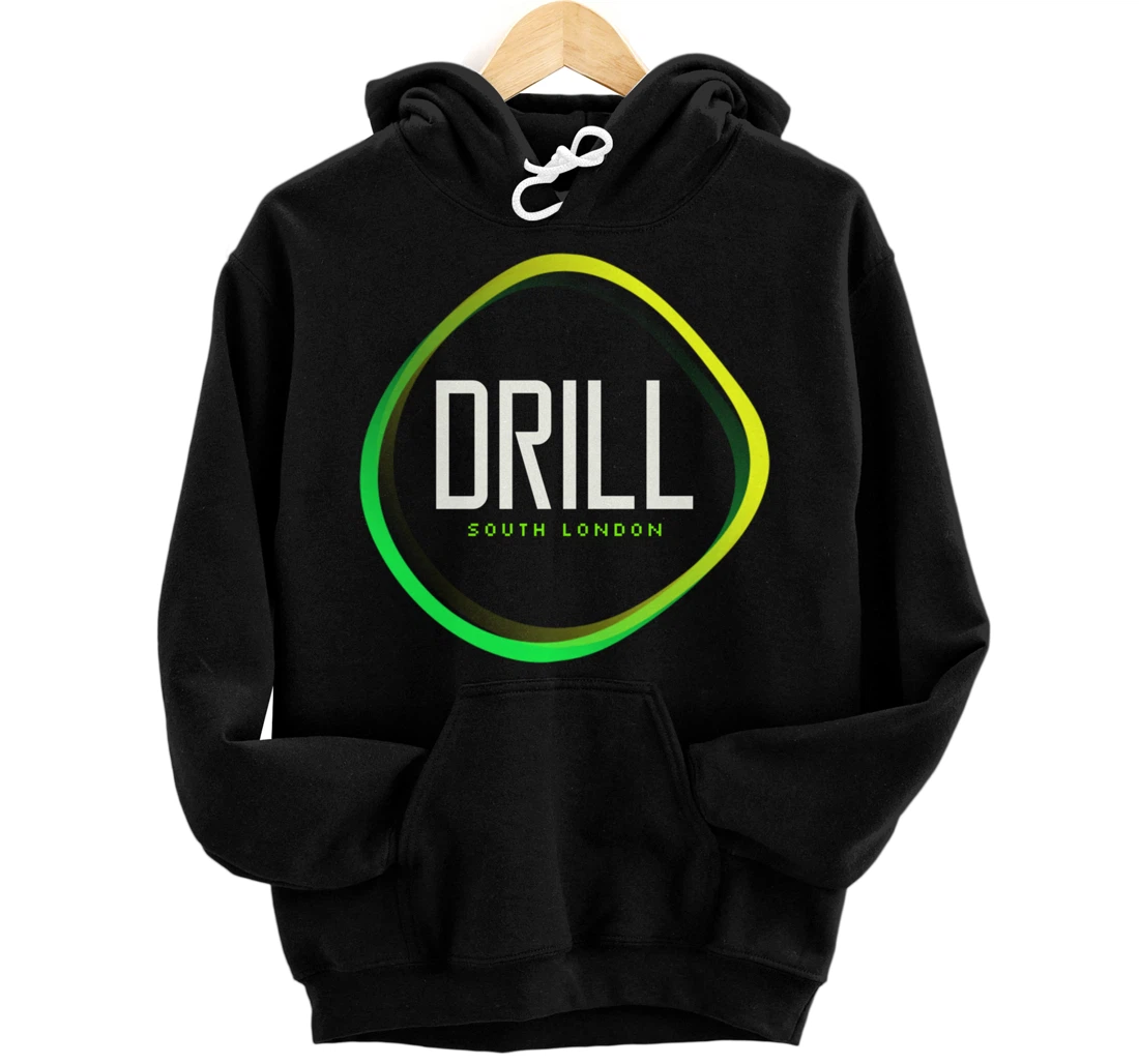 Drill Grime Rap Hip Hop Junglist Drum And Bass Pullover Hoodie