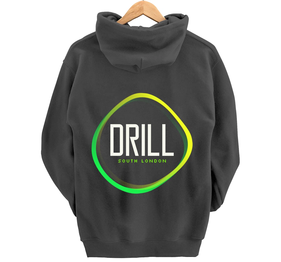 Drill Grime Rap Hip Hop Junglist Drum And Bass Pullover Hoodie