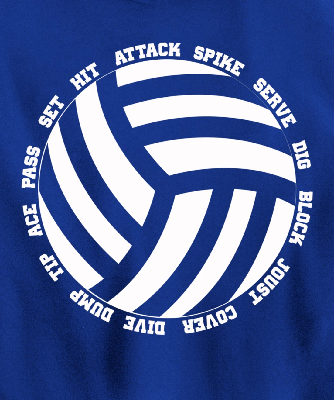 Funny Volleyball Player Setter Hitter Men Women Boys Girls Pullover Hoodie