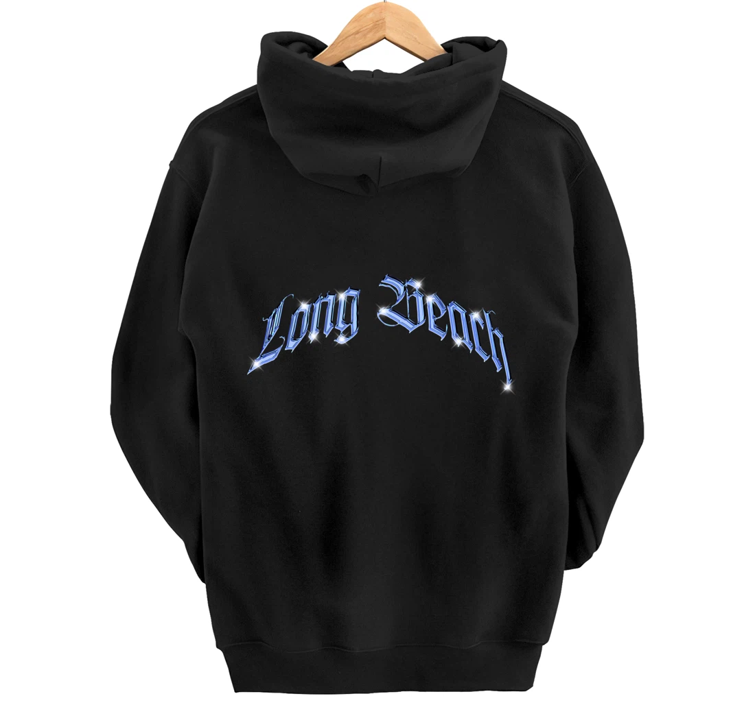 Long Beach Los Angeles Street South Bay LBC Port City Mary Pullover Hoodie