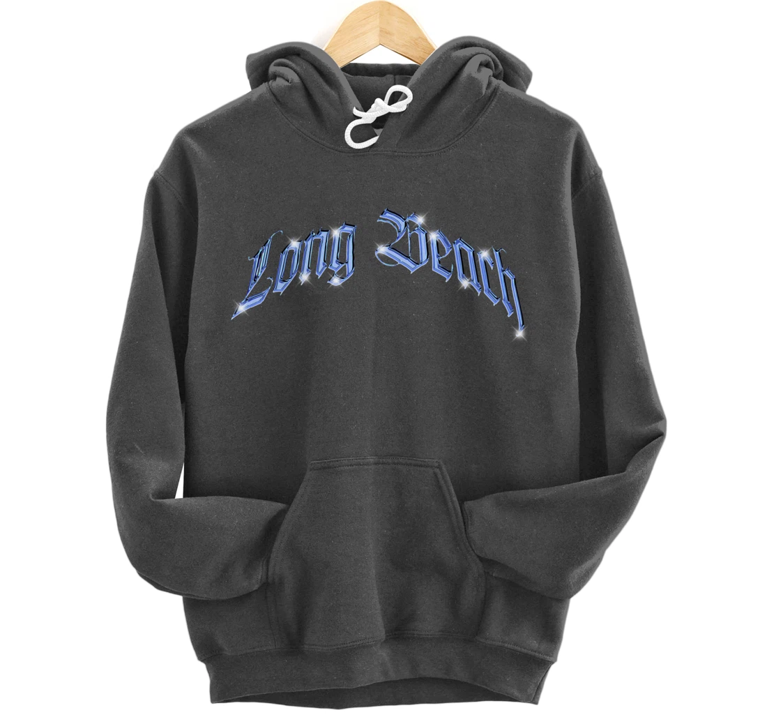 Long Beach Los Angeles Street South Bay LBC Port City Mary Pullover Hoodie