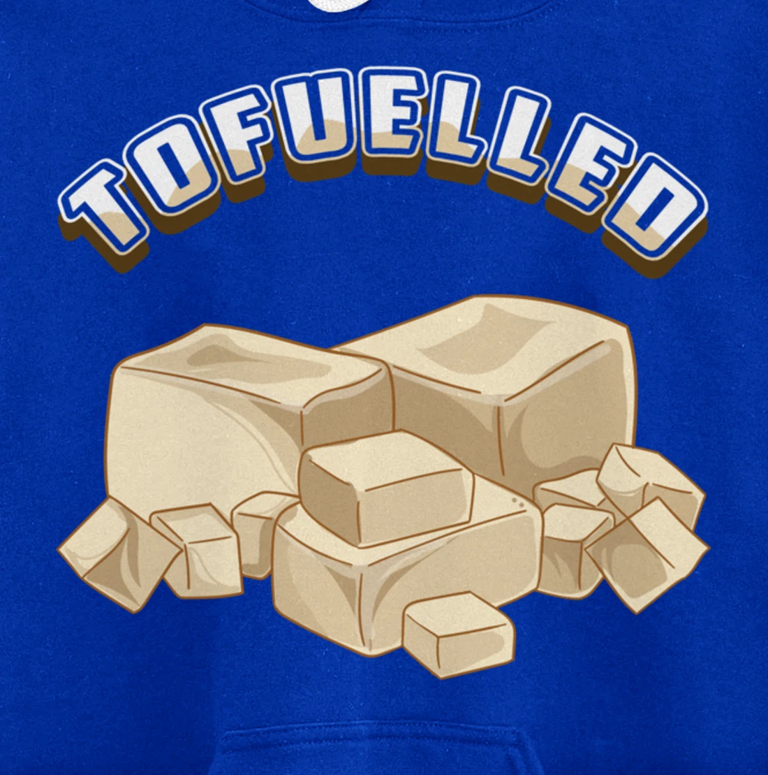 Fuelled By Tofu - Tofuelled - Vegan Workout Pullover Hoodie