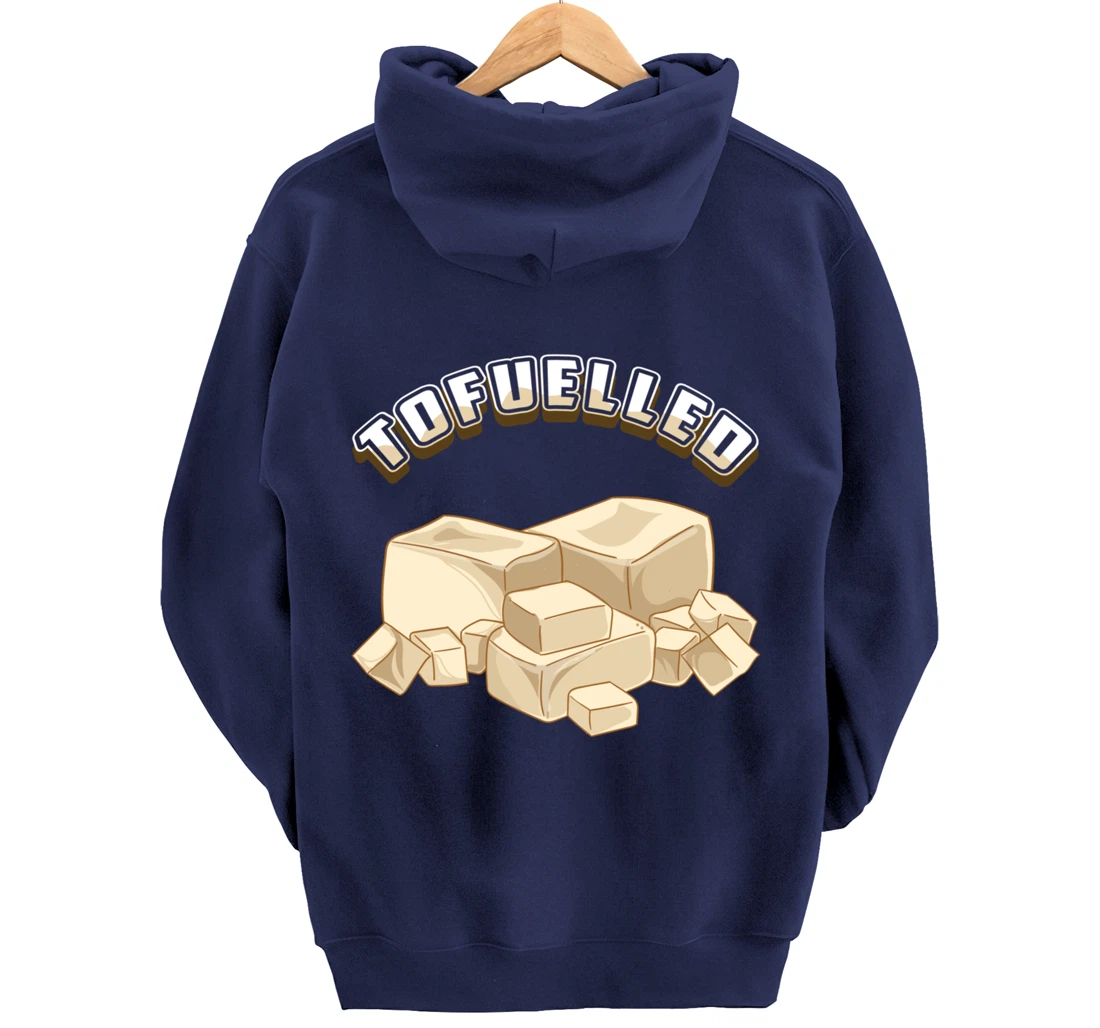 Fuelled By Tofu - Tofuelled - Vegan Workout Pullover Hoodie