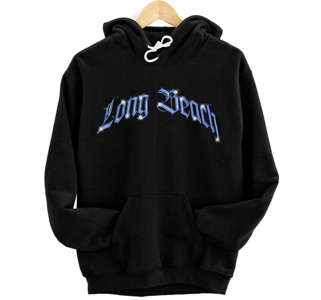 Long Beach Los Angeles Street South Bay LBC Port City Mary Pullover Hoodie