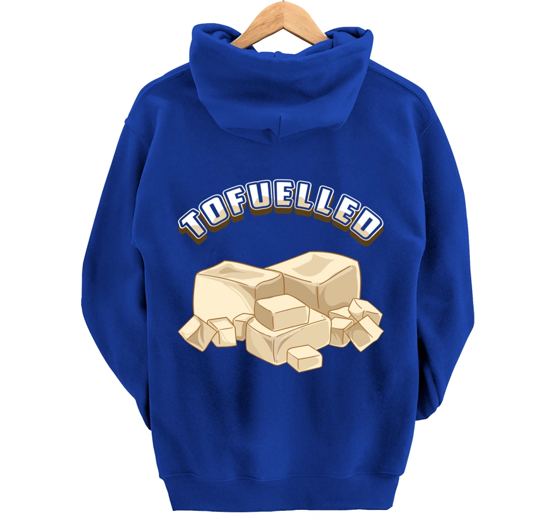 Fuelled By Tofu - Tofuelled - Vegan Workout Pullover Hoodie