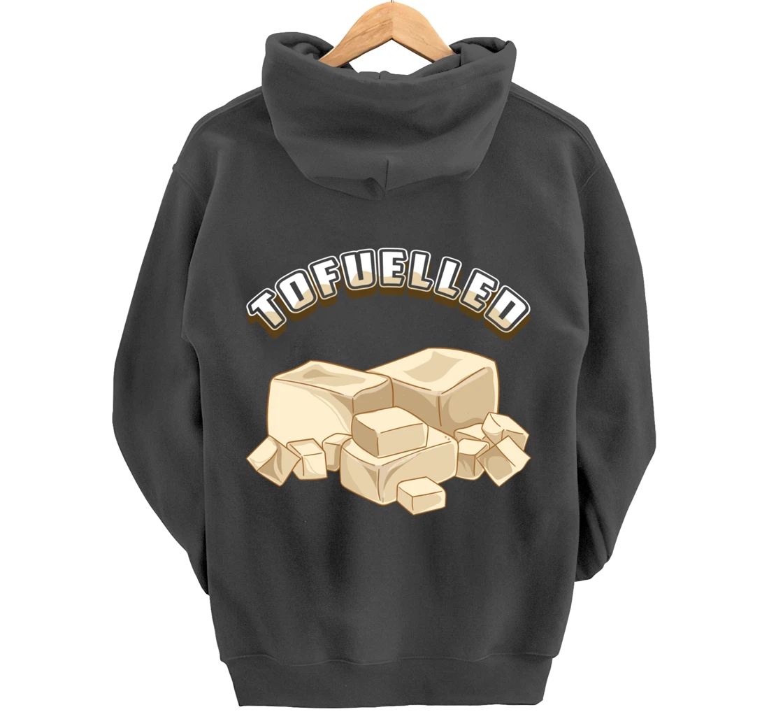 Fuelled By Tofu - Tofuelled - Vegan Workout Pullover Hoodie
