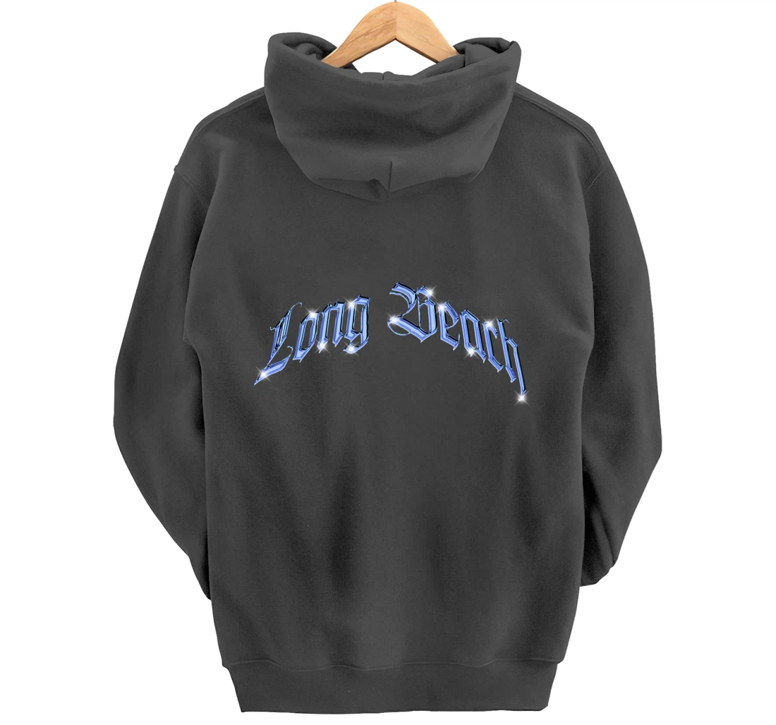 Long Beach Los Angeles Street South Bay LBC Port City Mary Pullover Hoodie