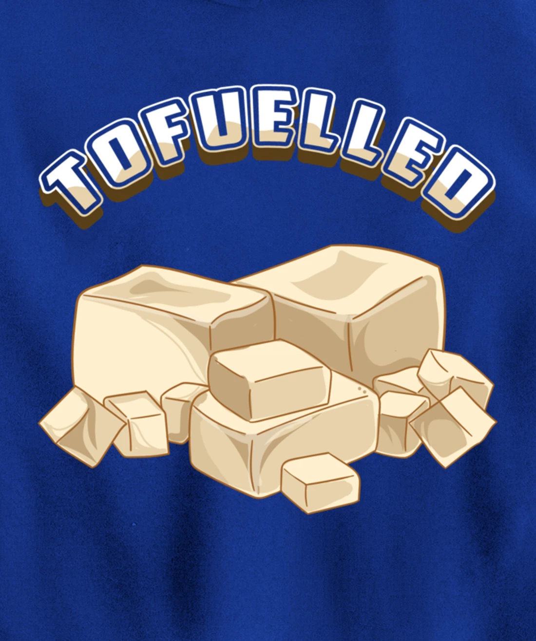 Fuelled By Tofu - Tofuelled - Vegan Workout Pullover Hoodie