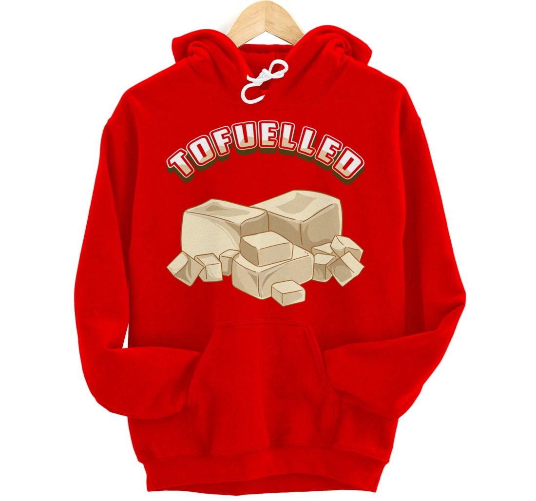 Fuelled By Tofu - Tofuelled - Vegan Workout Pullover Hoodie