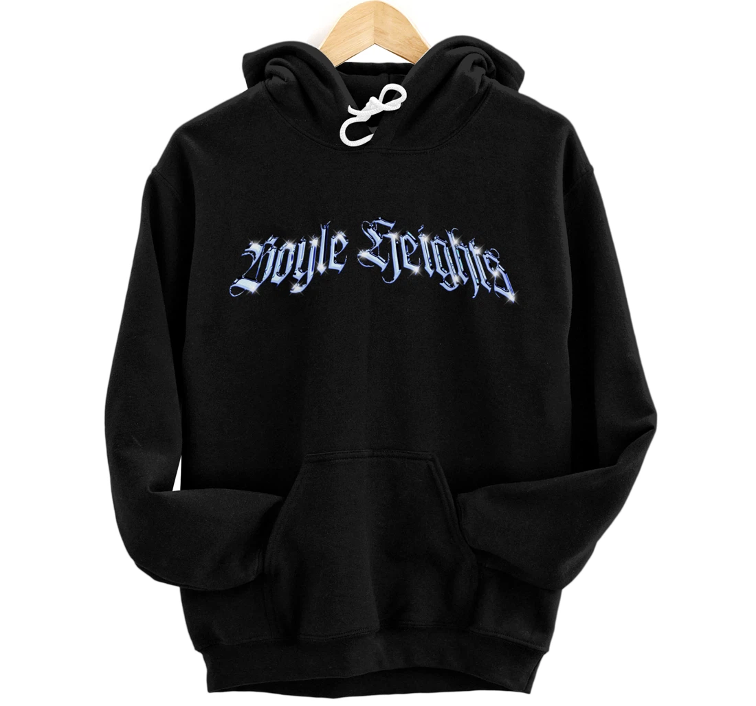 Boyle Heights East Los Angeles Street Men Latina Graffiti LA Pullover Hoodie