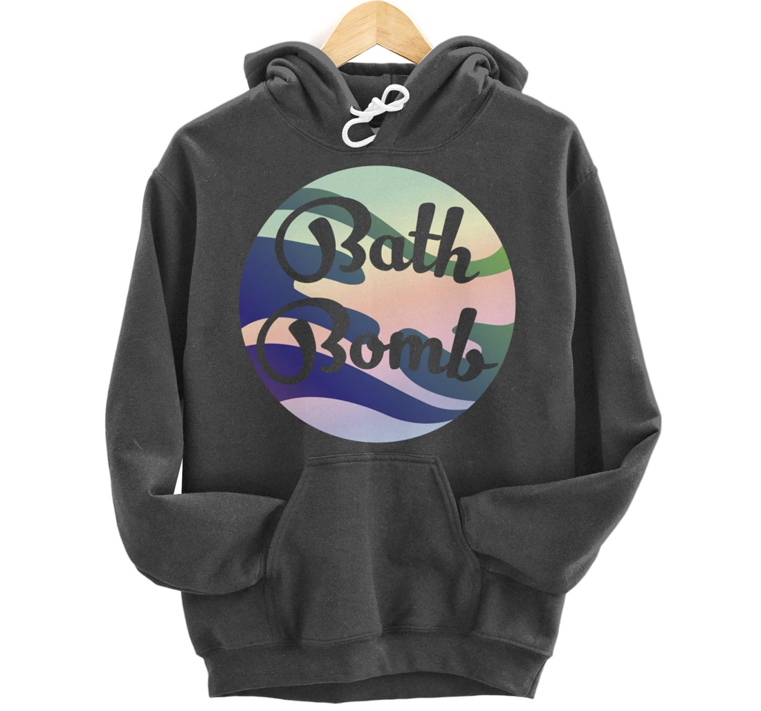 Bubble Bathtub Relaxation Bath Bombs Enthusiast Pullover Hoodie