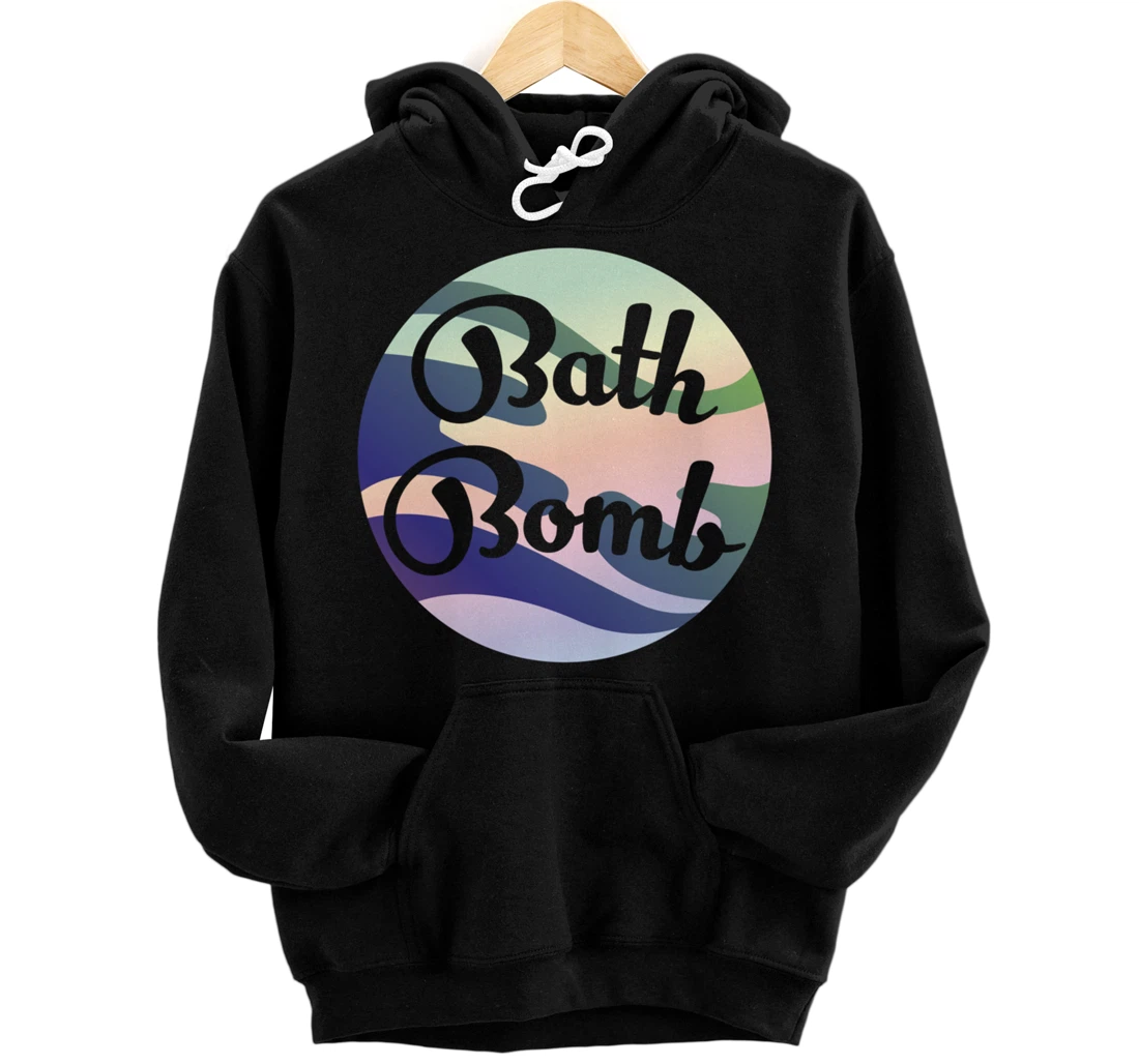 Bubble Bathtub Relaxation Bath Bombs Enthusiast Pullover Hoodie