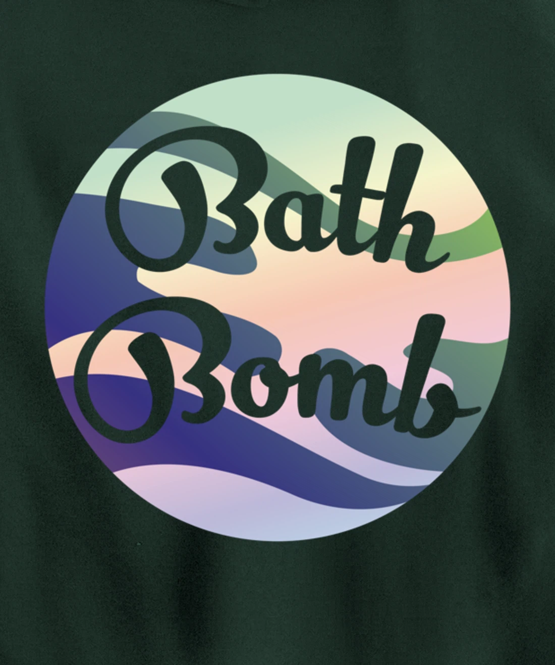 Bubble Bathtub Relaxation Bath Bombs Enthusiast Pullover Hoodie