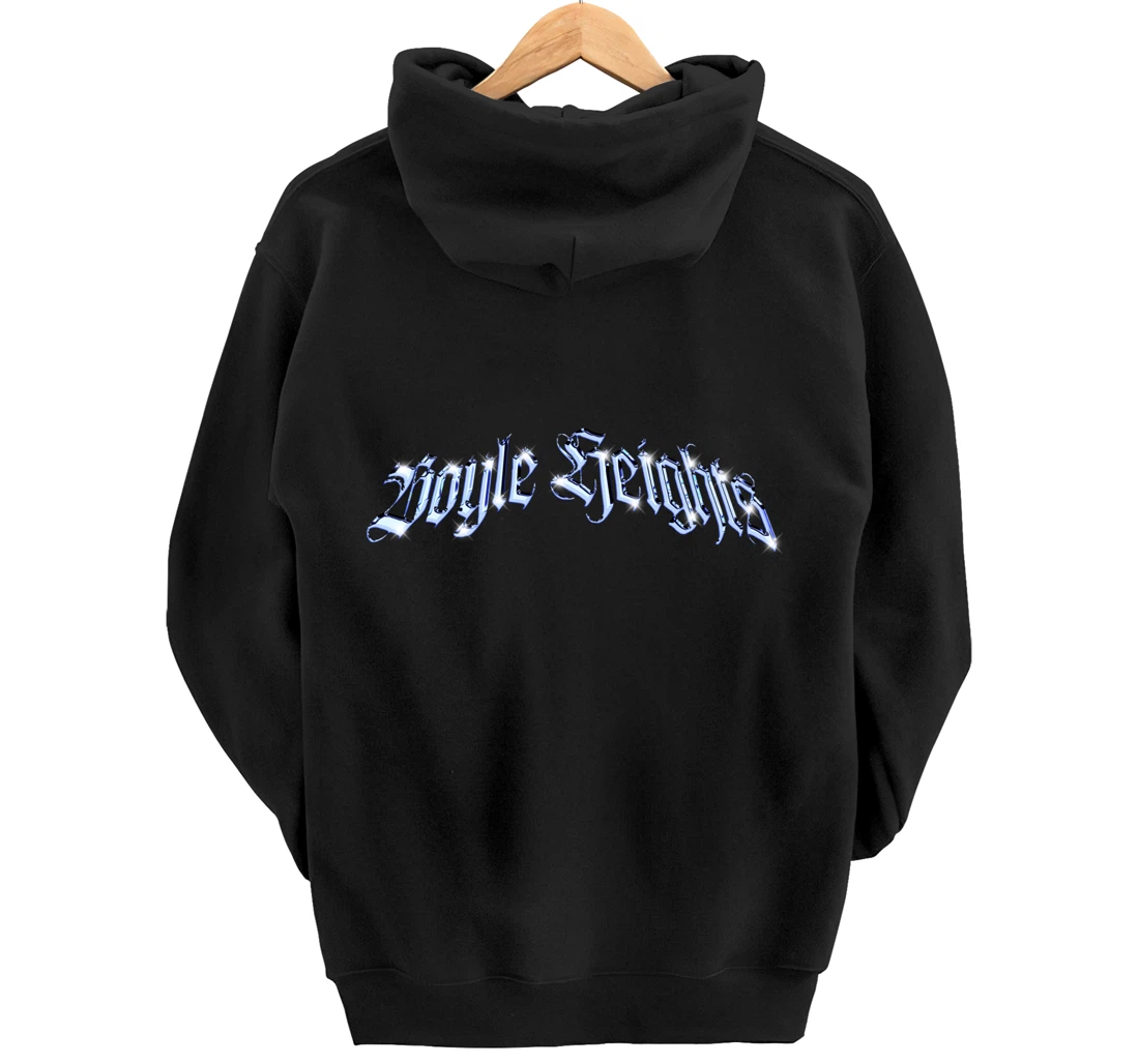 Boyle Heights East Los Angeles Street Men Latina Graffiti LA Pullover Hoodie