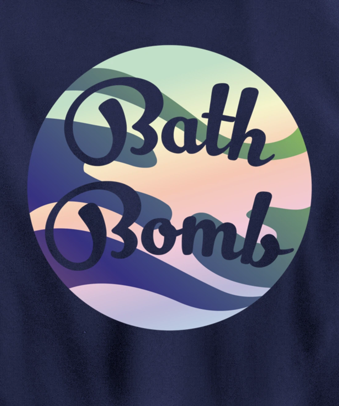 Bubble Bathtub Relaxation Bath Bombs Enthusiast Pullover Hoodie