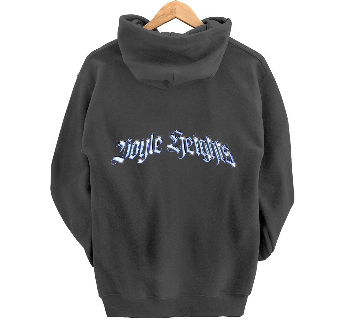 Boyle Heights East Los Angeles Street Men Latina Graffiti LA Pullover Hoodie