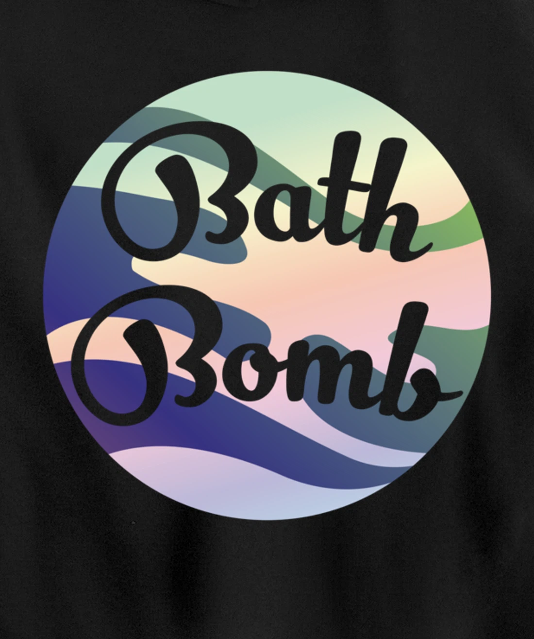 Bubble Bathtub Relaxation Bath Bombs Enthusiast Pullover Hoodie