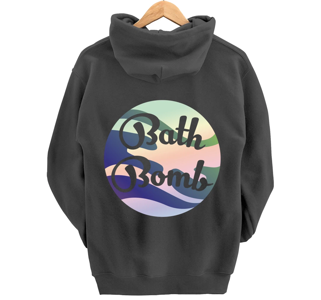 Bubble Bathtub Relaxation Bath Bombs Enthusiast Pullover Hoodie