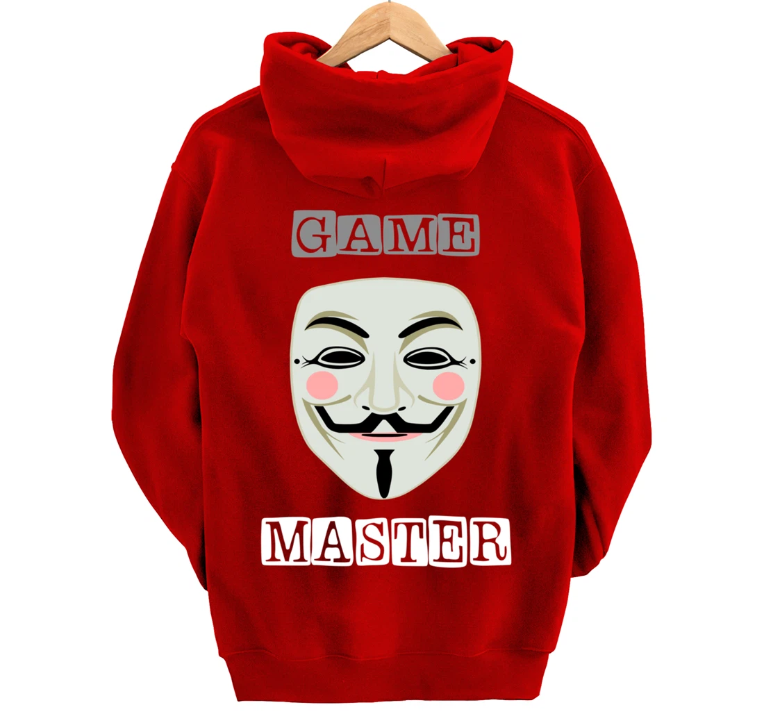 Anonymous Mask Project Game Master Gift Pullover Hoodie