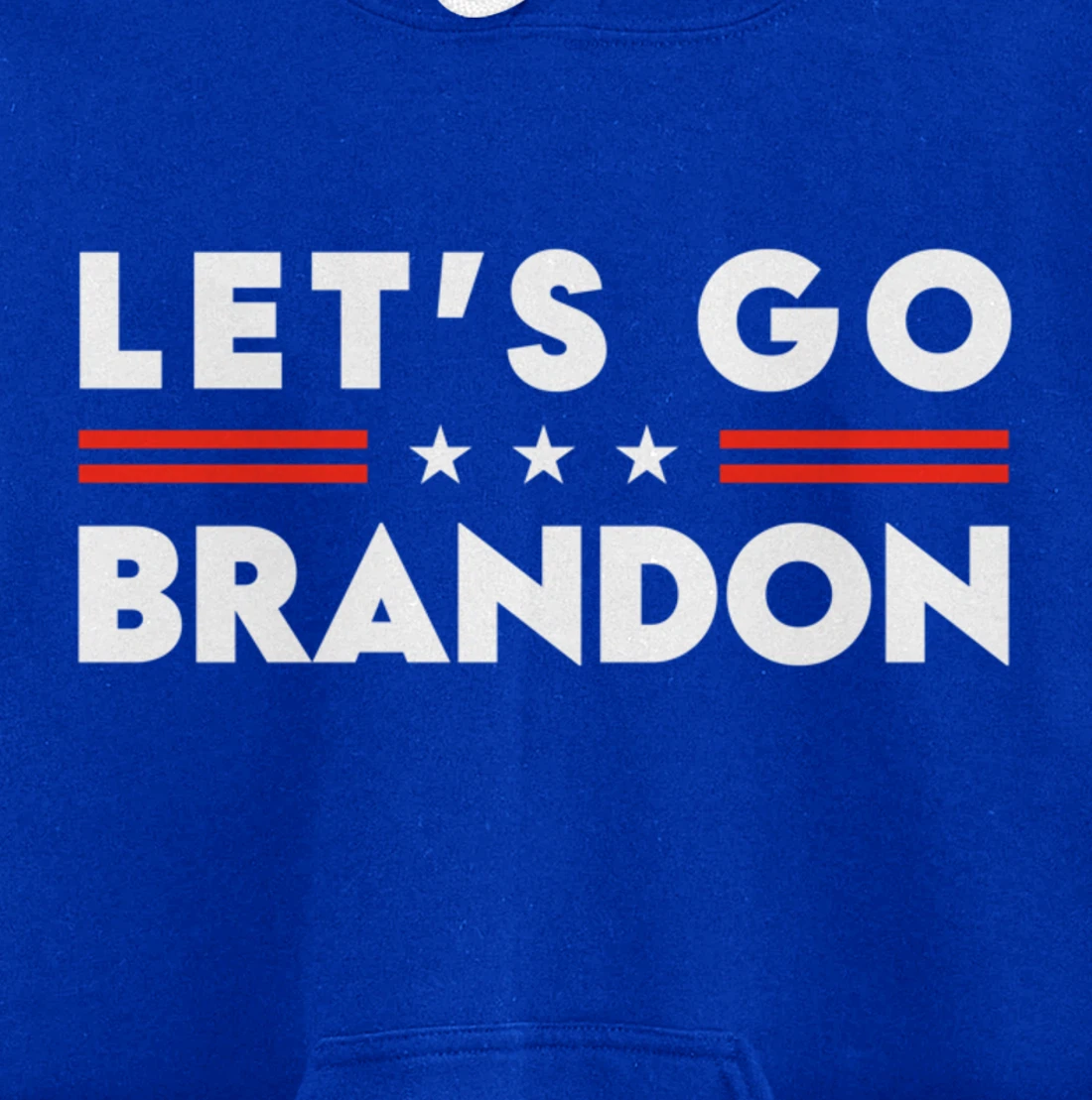 Brandon Let's Go Funny Meme Pullover Hoodie