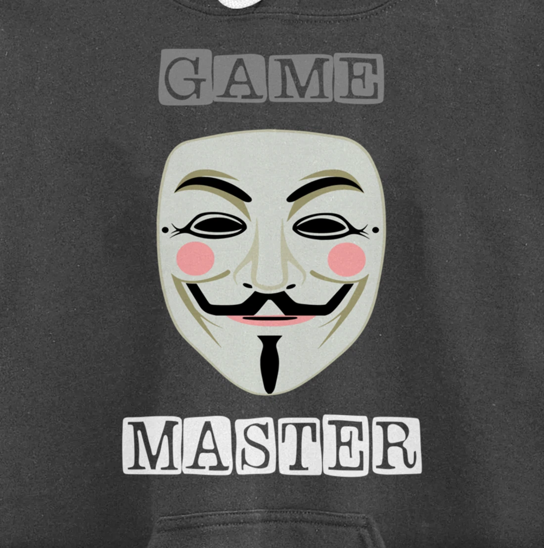 Anonymous Mask Project Game Master Gift Pullover Hoodie