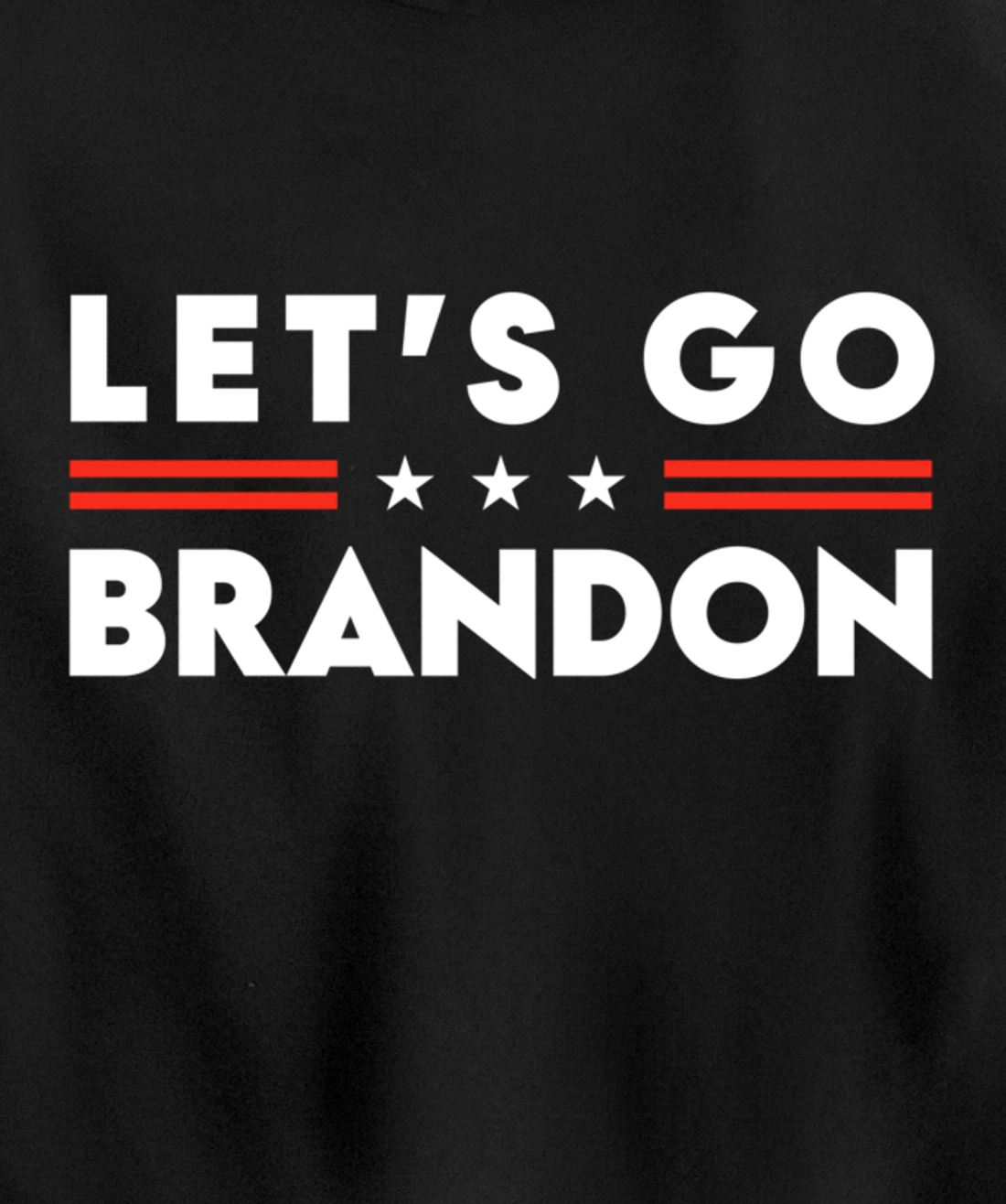Brandon Let's Go Funny Meme Pullover Hoodie