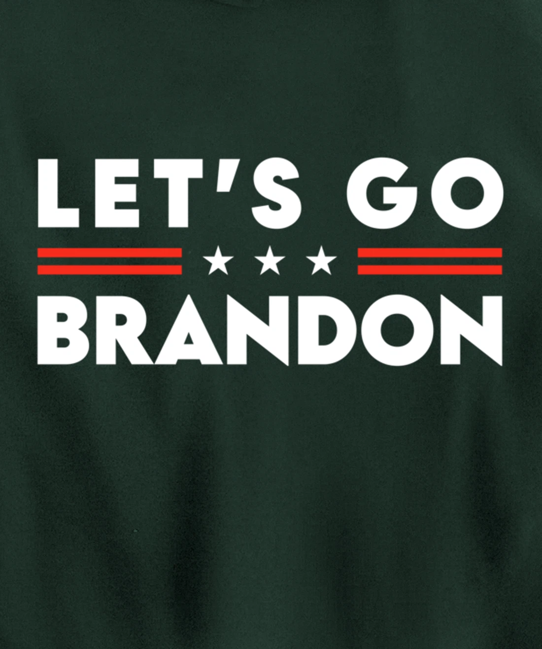 Brandon Let's Go Funny Meme Pullover Hoodie